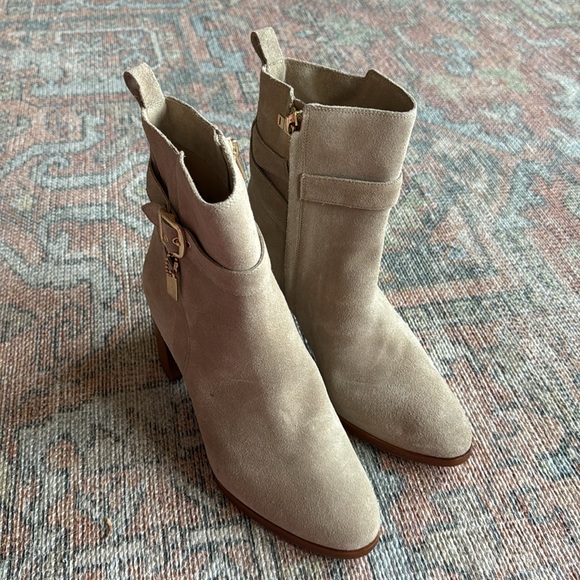 COACH Olivia Suede Ankle Booties - Picture 5 of 9